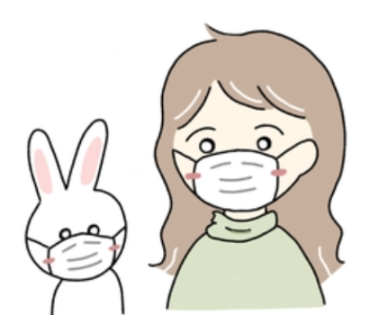 日頃、マスクをまだしている？